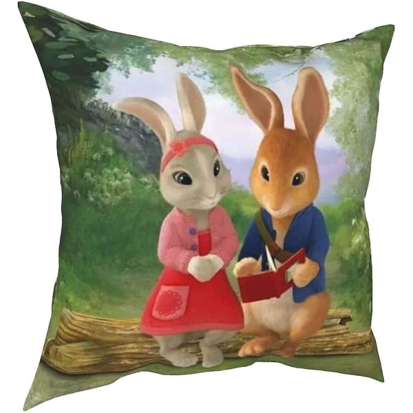 Mjuka och tåliga Peter Rabbit Four Seasons kuddar, bekväma, mjuka och hudvänliga kuddar, lämplig för bäddsoffa bilar-petter20-16x16inch