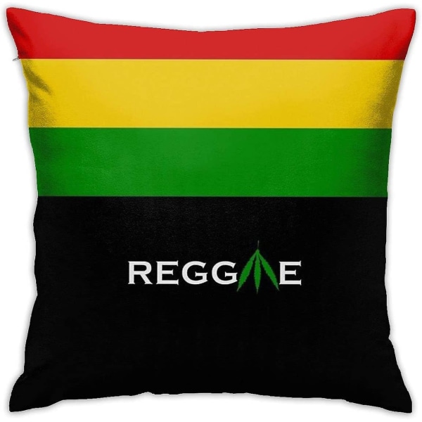 Reggae-kudde, cover Case för soffa sovrum 18"x18"