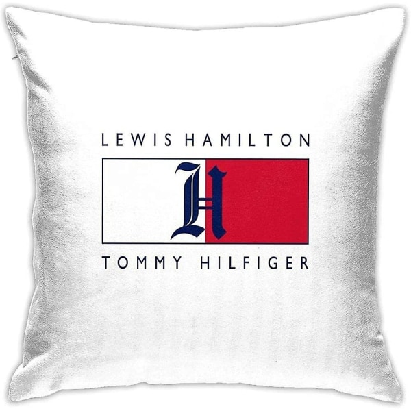 Bekvämt och hållbart Lewis Hamilton kuddfodral Dekorativt fyrkantigt case Örngott för soffa Vardagsrum Bäddsoffa med osynlig dragkedja