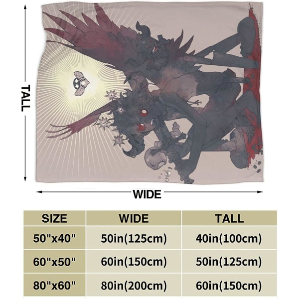 The Binding Of Isaac Ultramjuk mikrofleecefilt Heminredning Lättviktsföremål för bäddsoffa -q164 50x40in 125x100cm
