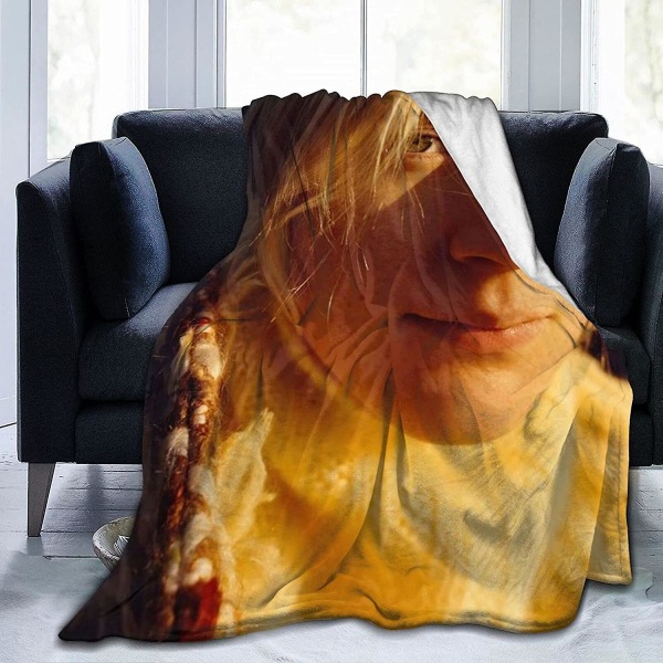 Saoirse Ronan filt Ultramjuk flanellfilt 3d- print Fluffig plyschfilt Sängdekoration Sängfilt till vardagsrummet Sovrumsdekoration (3 storlekar) 60x50in 150x125cm