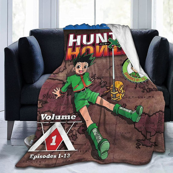 Hunter X Hunter Novelty Huvfilt Skyddsfiltar Game Play Tricks Set -w325 60x50in 150x125cm