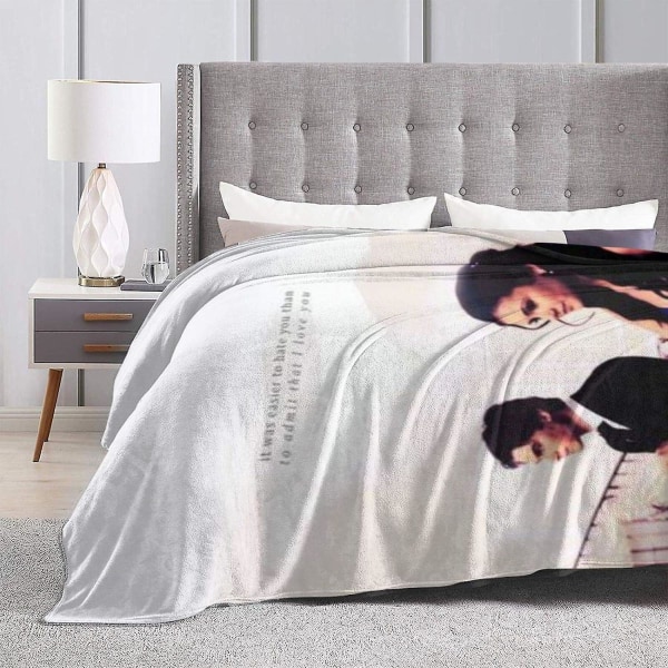 Fantastiska Vampire Diaries-citat. Filt för soffa soffa eller säng. Sängstorlek, mjuk luddig plyschfilt, Luury flanell filt, supermysig och bekväm 80x60in 200x150cm