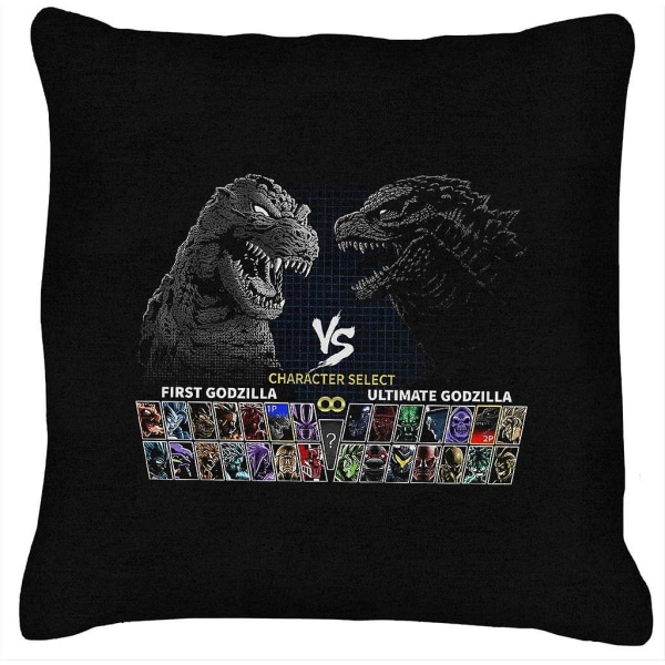 Game Menu First Godzilla Vs Godzilla Cushion 18"x18"