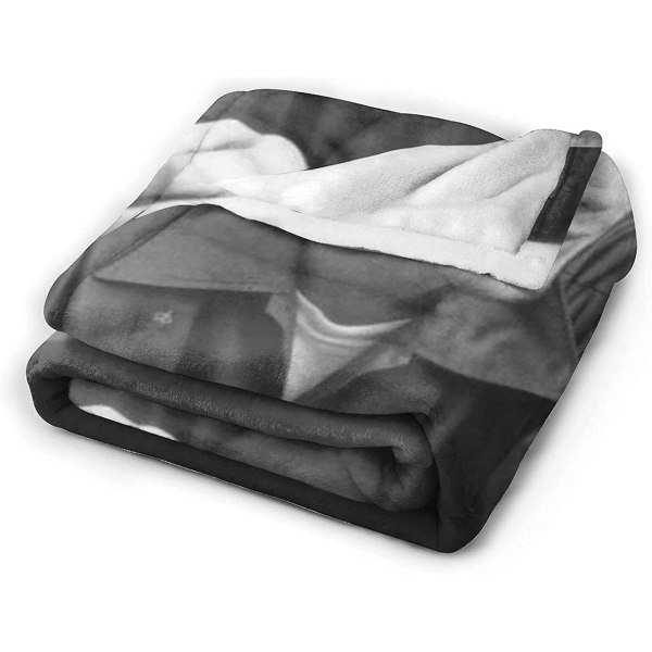 Ethan Hawke-filt Ultramjukt flanellfilt 3d- print Fluffig plyschfilt Sängdekor Sängfilt för vardagsrumsrum Sovrumsdekor (3 storlekar)-a 50x40in 125x100cm