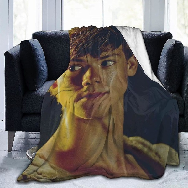 Thomas Brodie Sangster Filt Lammfilt 3d Print Plyschfilt Sängkläder Inredningsfilt För Vardagsrum Sovrum Dorm Decor -s143 60x50in 150x125cm