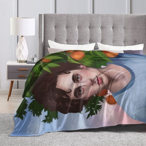 Timothe Chalamet Ultramjuk mikrofleecefilt Heminredning Lättvikts för bäddsoffa -p420 80x60in 200x150cm