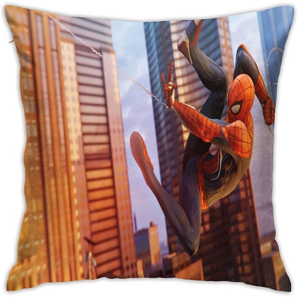 Spiderman kuddar, ultrabounce kudde för sido/rygg/mage sovande och nacksmärta lider, anti-damm, tvättbar 18"x18"