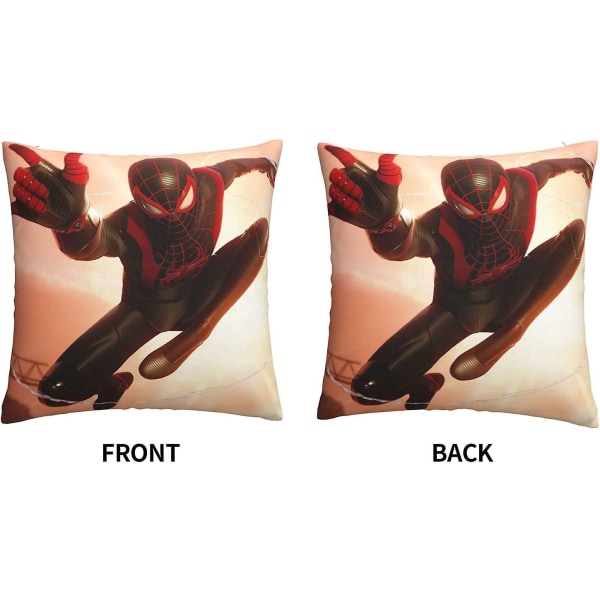 Mjukt och hållbart Spiderman- cover, case Hemdekorativt för män/kvinnor Vardagsrum Sovrum Soffa Stol 18x18 tums case 45 X 45
