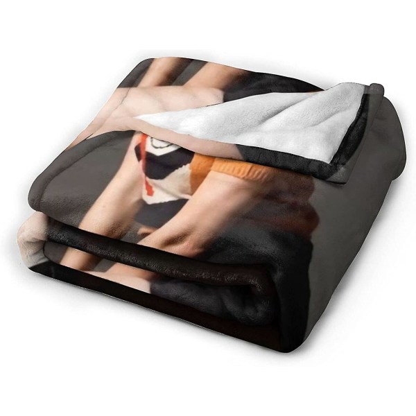 Brie Larson filt Ultramjuk flanellfilt 3d- print Fluffig plyschfilt Sängdekoration Sängfilt för vardagsrumsrum Sovrumsinredning (3 storlekar) 60x50in 150x125cm