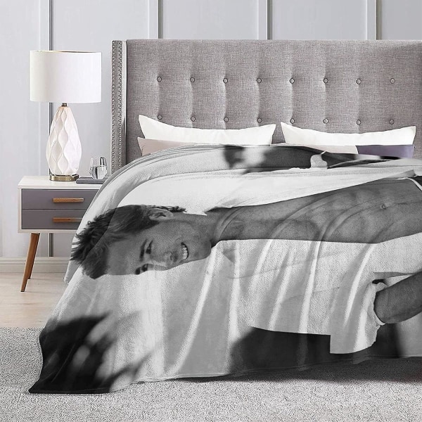 Ryan Reynolds filt Ultramjuk flanellfilt 3d- print Fluffig plyschfilt Sängdekoration Sängfilt för vardagsrummets sovsal (3 storlekar) 80x60in 200x150cm