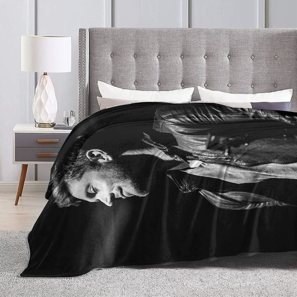 Jensen Ackles Filt Lamm Filt 3d Print Plysch Filt Sängkläder Dekor Filt För Vardagsrum Sovrum Sovrum Inredning -s145 60x50in 150x125cm