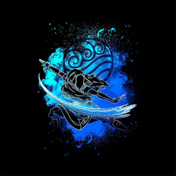 Waterbender Soul Katara Avatar Kudde 18"x18"