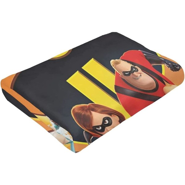 Di-sn-ey Pixar Incredibles Slängfilt Lättviktskast För Barn Vuxen Till Säng,soffa,camping -w395 50x40in 125x100cm