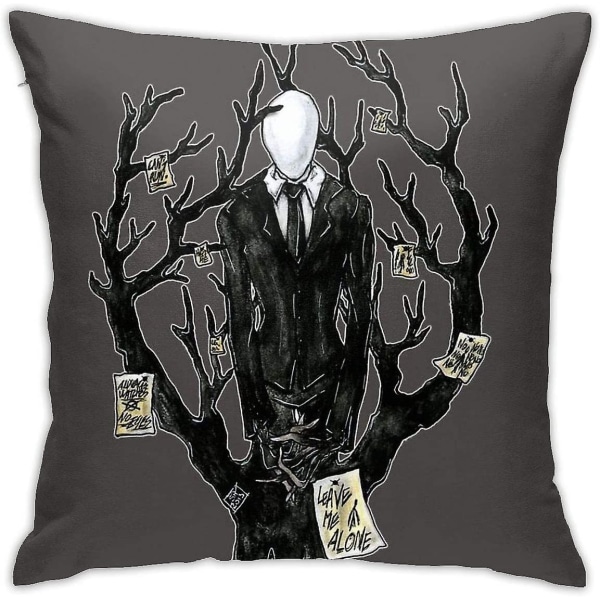 Slenderman Iii Örngott Hemdekorativa Kuddfodral För Soffa Soffa Kuddfodral 18x18 tum