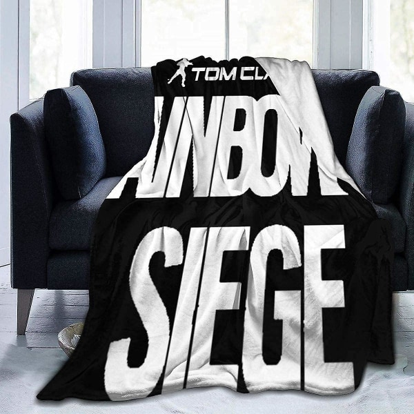 Rainbow Six Rss Siege Flanell Mikrofiberfilt Varm Fuzzy Plysch Handduk Täcke Lätt Säng Sängöverdrag Till Sängsoffa Vardagsrum-l178 80x60in 200x150cm