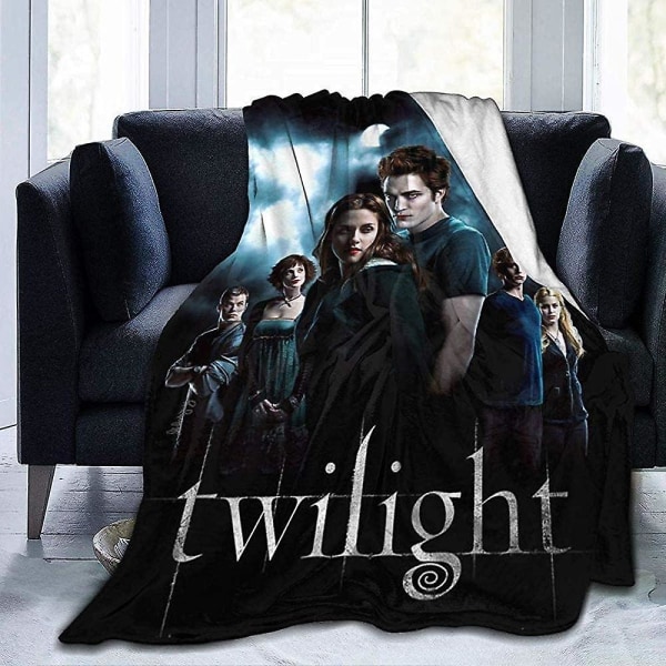 Microplush sofffilt, flanell sofffilt, mjuk sammetsduk, kabintäcke, Twilight Saga Warm Fleecefilt, sofftäcke för hela säsongen 80x60in 200x150cm