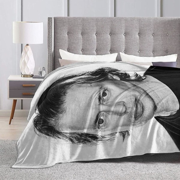 Steve Buscemi Mjuk och behaglig varm fleecefilt för soffa,kontorssäng Billägersoffa Mysig Fluffig Plysch Sängfiltar Strandfiltar-e311 80x60in 200x150cm