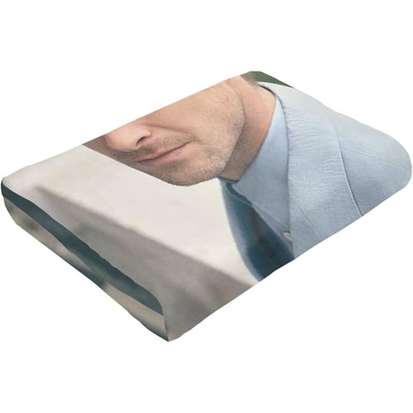 Daniel Radcliffe filt Ultramjuk flanellfilt Harry 3d Print Fluffig plyschfilt Sängdekoration Sängfilt till vardagsrummet Sovrumsdekoration 50x40in 125x100cm