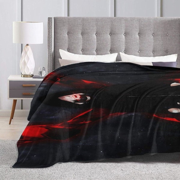 Ken Kaneki från Tokyo Ghoul Novelty Huvfilt Skyddsfiltar Game Play Tricks Set Flera storlekar för vuxna barn Tonåringar Välmatchad B 80x60in 200x150cm