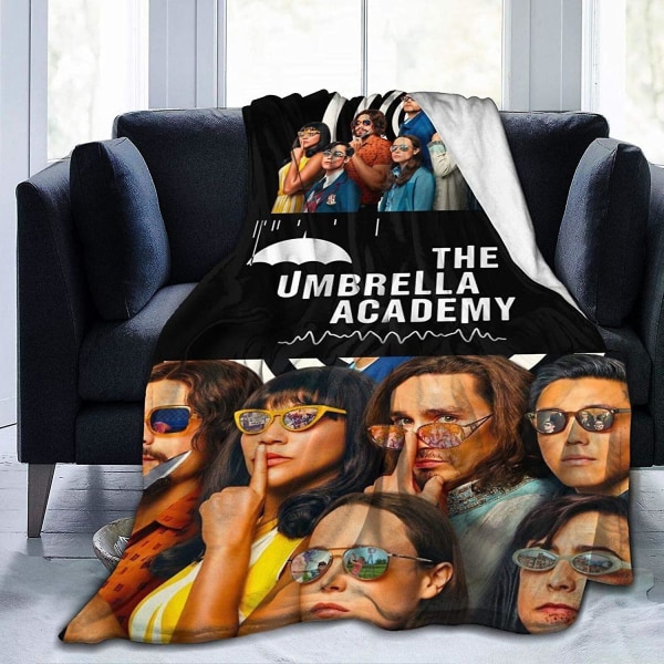 The Umbrella Academy Filt Flanell Vändbar Fluffiga Sängfiltar Lyx Ultra-mjuk Mysig Micro Fleece Filt För Säng Soffa Soffa Stol Sovsal Travel 80x60in 200x150cm