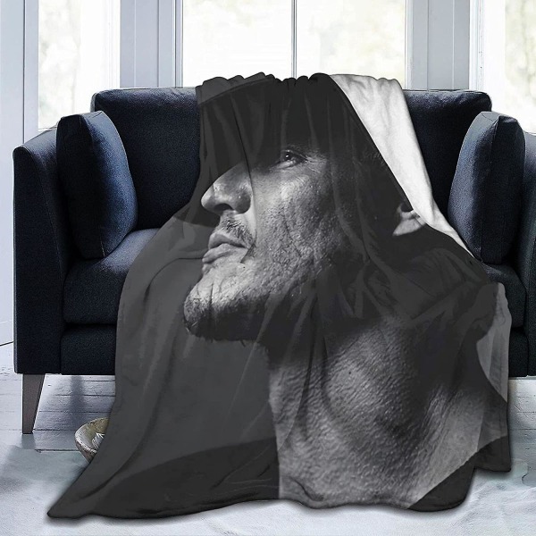 Pedro Pascal Fleecefilt Sängfilt Lätt Super Mjuk Mysig Lyx Sängfilt Microfiber -t93 50x40in 125x100cm