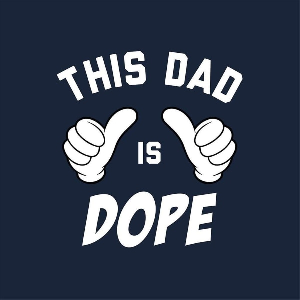 Denna Dad Is Dope Thumbs Cushion 18"x18"