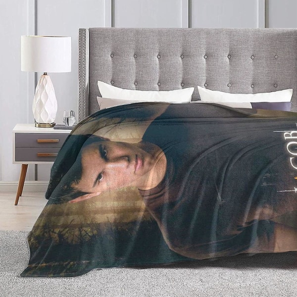 Taylor Lautner filt Jacob Black Ultramjuk flanellfilt 3d- print Fluffig plyschfilt Sängkläder Inredning Sängfilt För Vardagsrum Sovrum Sovsal D 60x50in 150x125cm