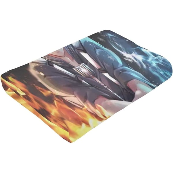 My Hero Academia Fleece Bärbar Huvfilt Mjuka Mysiga Filtar Luvtröja Kasta Wrap Kappa Kap För Soffa Soffa Tupplur Resor För Vuxna Välmatchad säng 50x40in 125x100cm