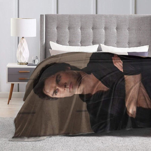 Ian Somerhalder Bakgrund The Vampire Diaries Tumblr. Filt för soffa soffa eller säng soffstorlek, mjuk fuzzy plysch filt, lyxig flanell filt, 50x40in 125x100cm