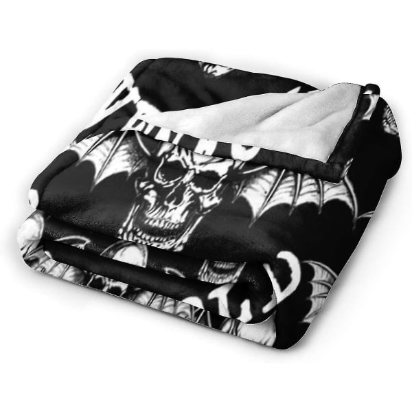 Avenged Sevenfold Blanket Flanell Filt Fleece Throw Warm Plysch Microfiber Filt All Seasonch-f587 50x40in 125x100cm