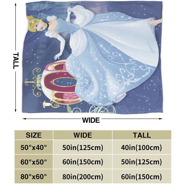 Disney Princess Adventure Fleece filt Flanell Fluffig Täcke Sovrum Sängkläder Inredning Mjuk Mysig Flera storlekar För vuxna Barn Tonåringar Great Bedr 80x60in 200x150cm