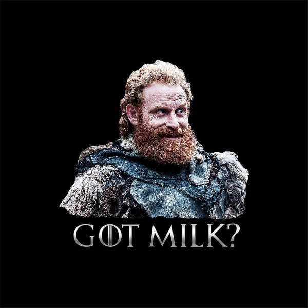 Game Of Thrones Tormund Giantsbane Got Milk Cushion 18"x18"