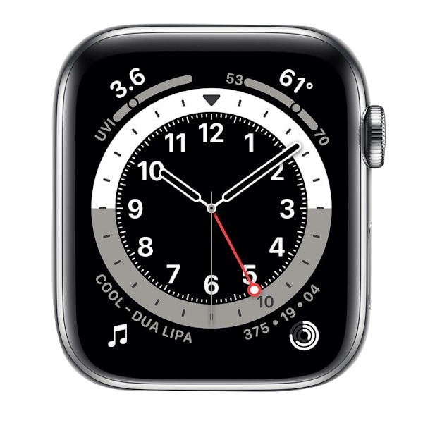 Watch Series 6 Steel Cellular 44mm White Sport Band Grade B Refurbished Silver