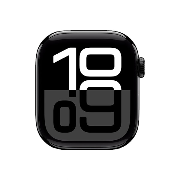 Watch Series 10 Aluminum Cellular 46mm Black Sport Band Grade A Refurbished Jet Black