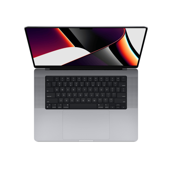 MacBook Pro 16" M1 2021 Apple M1 Pro 10-Core 16-Core GPU 32 GB RAM 512 GB SSD Grade A Refurbished Space Gray