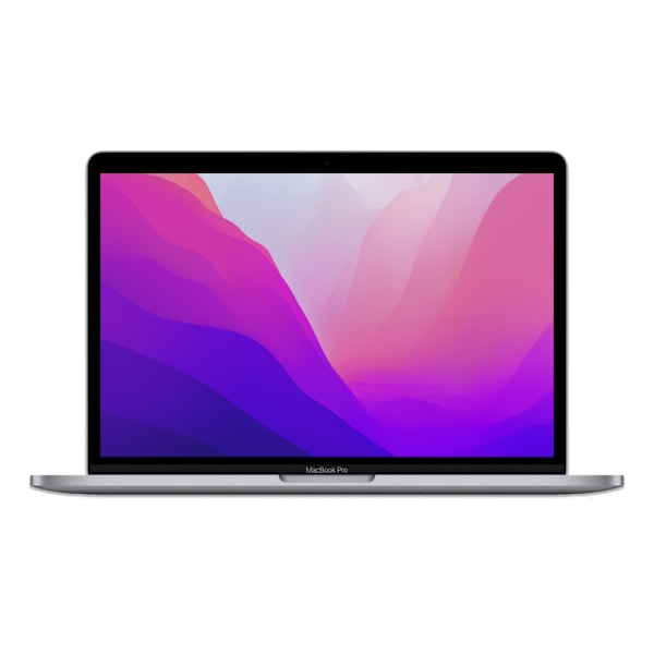 MacBook Pro 13" M2 2022 Apple M2 8-Core 8 GB RAM 1 TB SSD med svenskt tangentbord Grade B Refurbished Space Gray