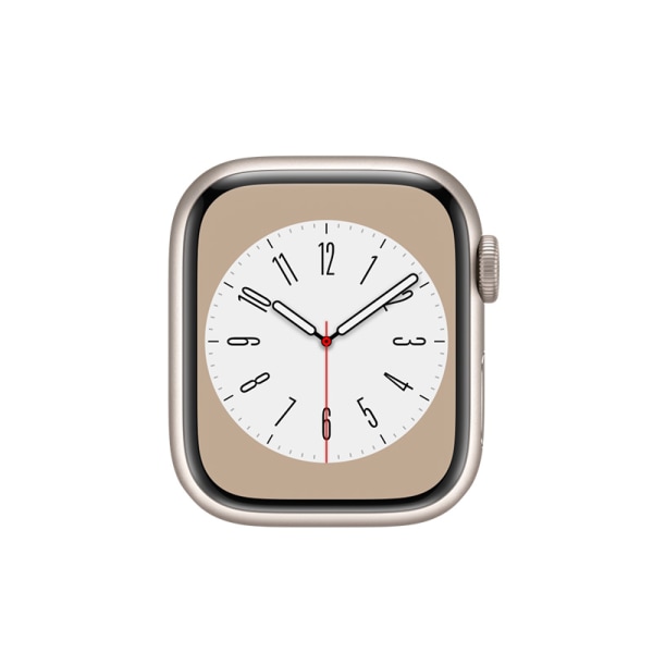 Watch Series 8 Aluminum Cellular 41mm Starlight Sport Band Grade B Refurbished Starlight