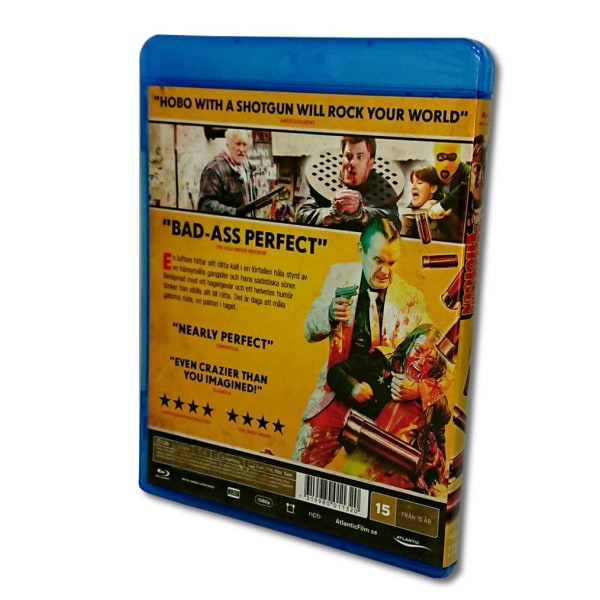 Hobo With a Shotgun - Blu-Ray - Action - Rutger Hauer Svart