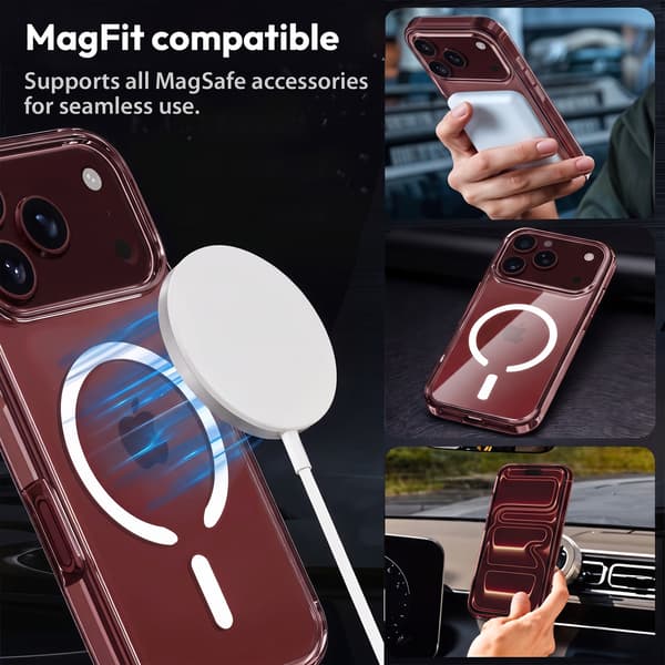 MagCase til iPhone 18 Pro – Krystalklart MagSafe-cover