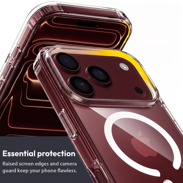 MagCase iPhone 18 Prolle – Kristallinkirkas MagSafe-kuori