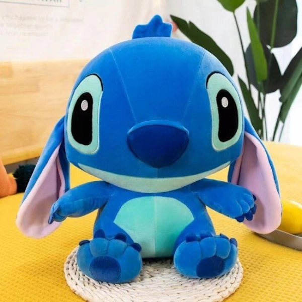 STITCH STOR MASKLEKSAK LILO OCH STITCH Plysch blue