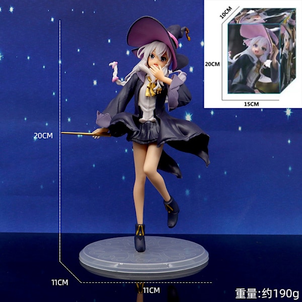 Hatsune Miku handgjord modell vacker flicka vatten is månhare anime bordsdekoration 9