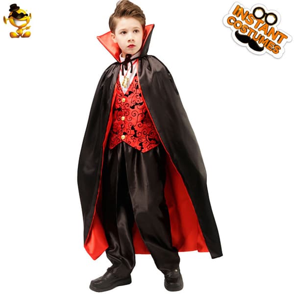 Halloween cosplay kostumer, scenekostumer, performancekostumer, vampyrdrenge EE190 S/Suitable for children aged 4-6