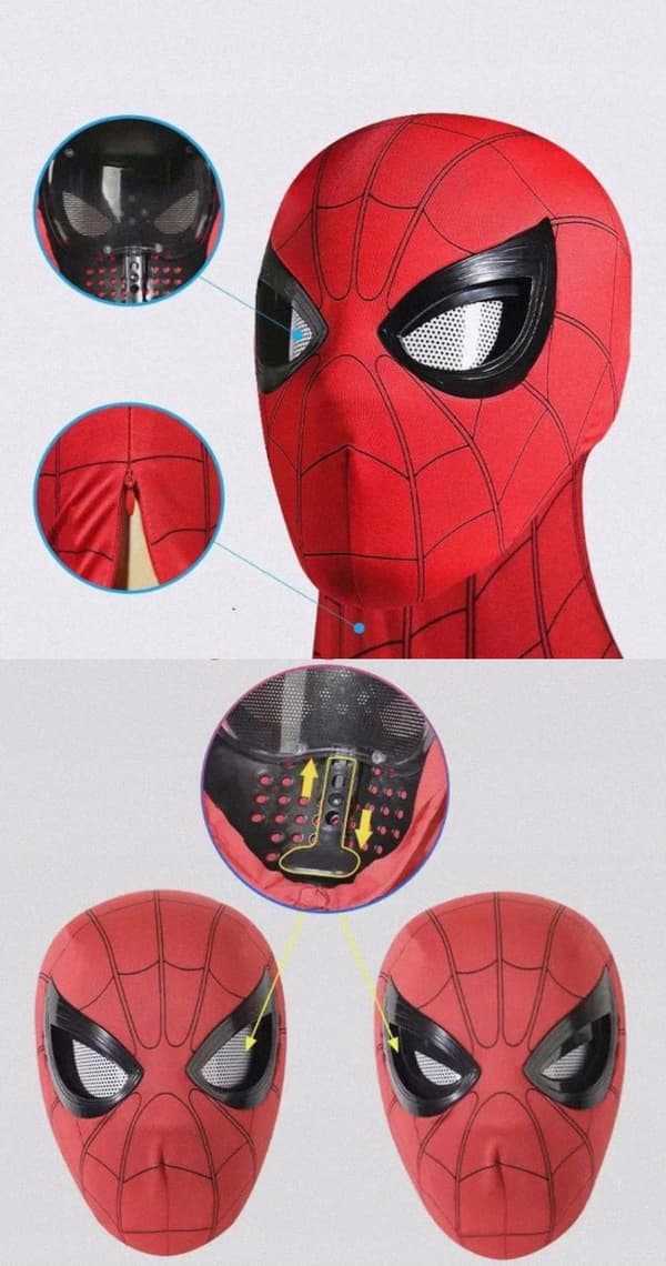 Spider-Man Maske red