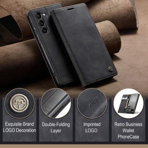 CASEME Plånboksfodral Samsung Galaxy S23+ - Svart