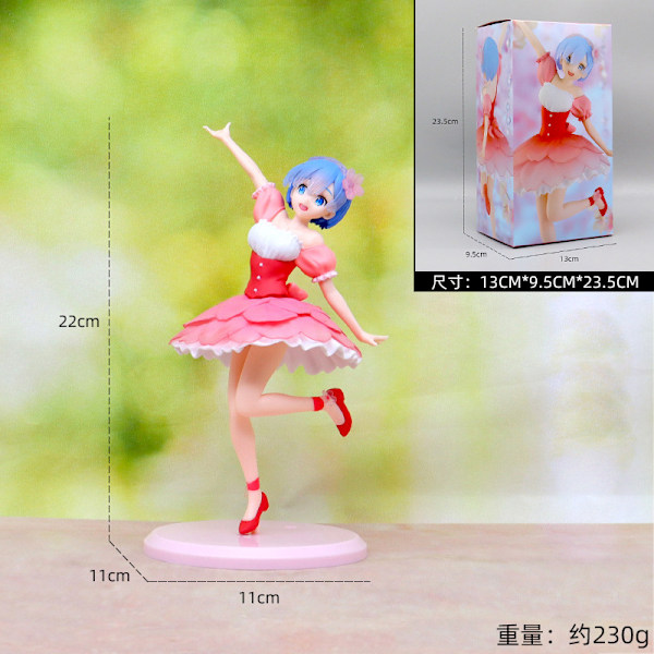 Hatsune Miku handgjord modell vacker flicka vatten is månhare anime bordsdekoration 0