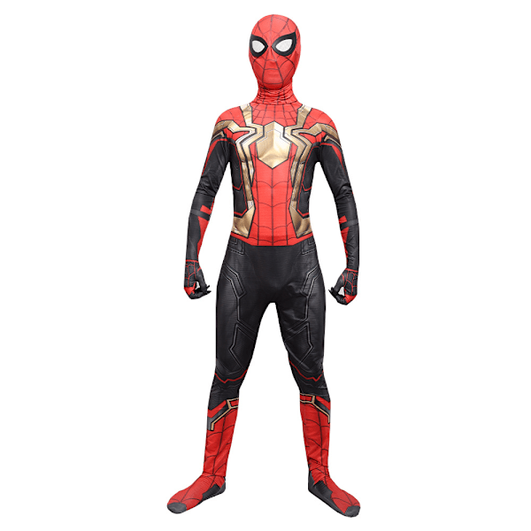 Lins Spiderman-dräkt Jumpsuit Miles Kläder Helt Expedition Vuxen Barn Halloween Cos 8 180#