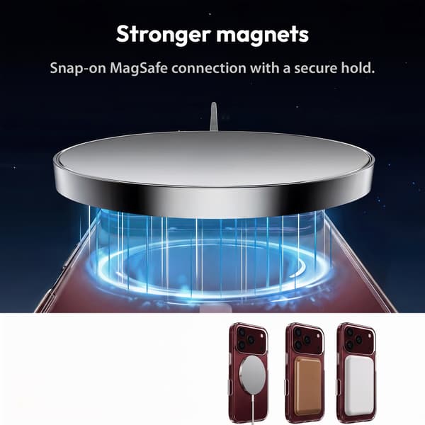 MagCase til iPhone 18 Pro – Krystalklart MagSafe-cover