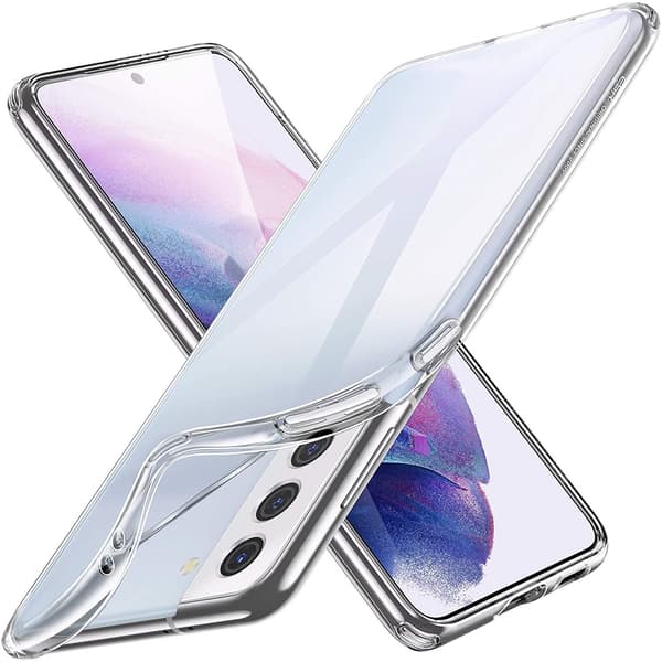 Samsung Galaxy S21 FE - Läpinäkyvä TPU-kuori